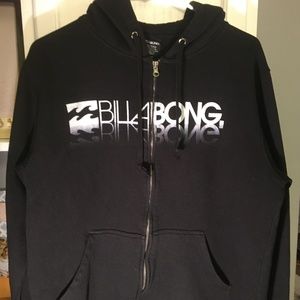 billabong black hoodie